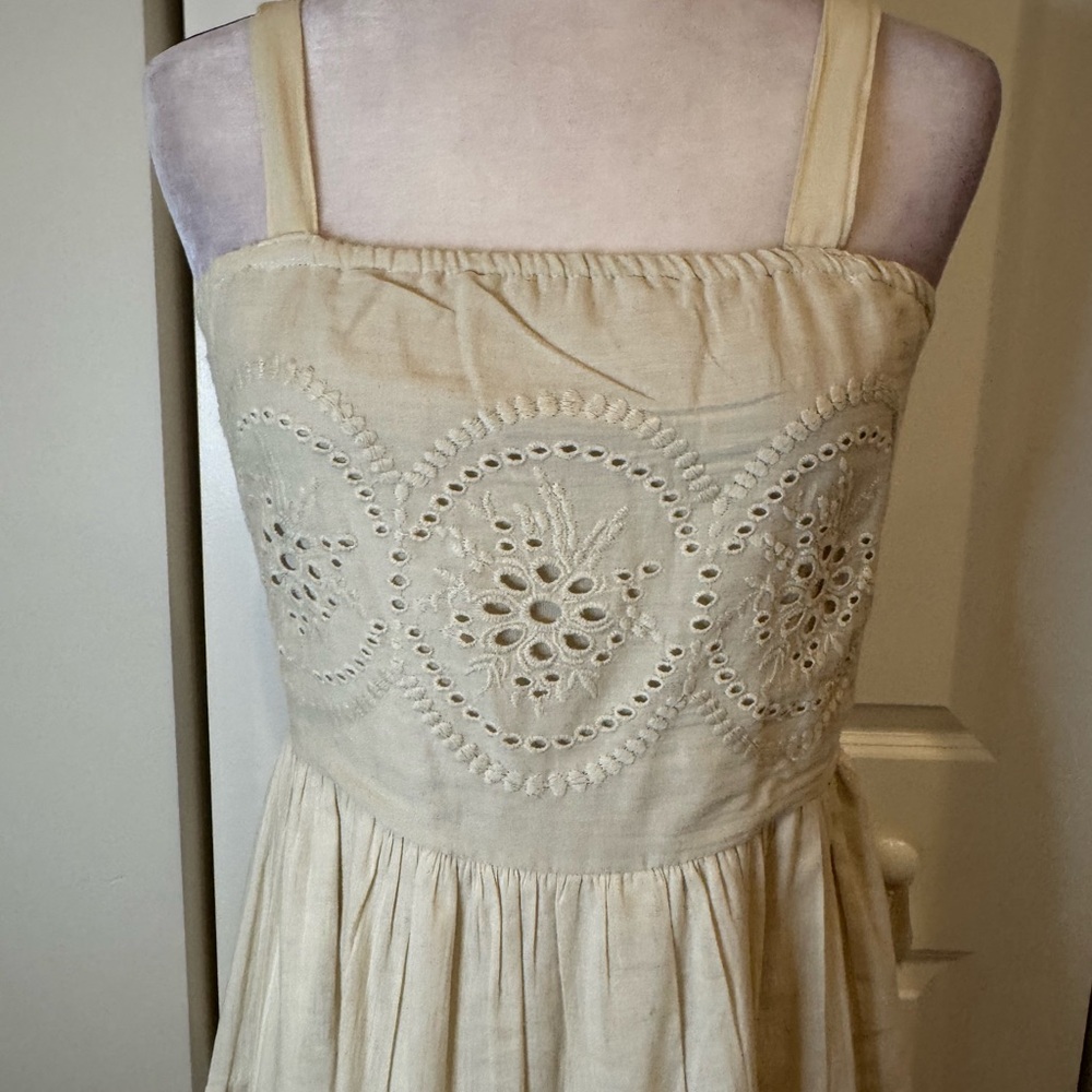 NAOO Boho Embroidered Tiered Maxi Dress π - Picture 3 of 6